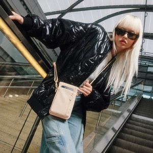 The ID Crossbody Bag In Beige